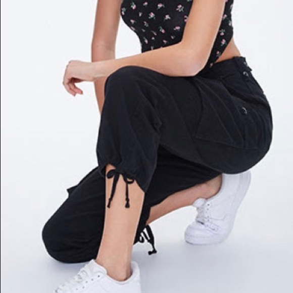Forever 21 Pants - Self Tie Cargo Pants